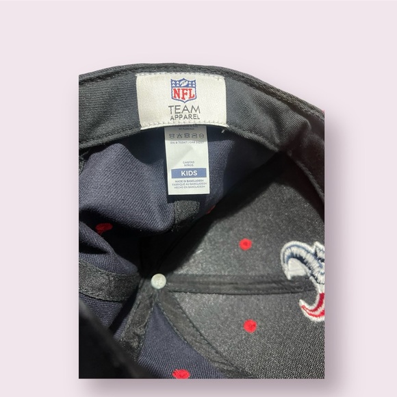 Kids Navy Houston Texans Adjustable Hat - Picture 5 of 7